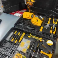 ست ابزار و دریل شارژی ۲۴ ولت چکشی 118 پارچه|ابزارآلات|مرند, |دیوار