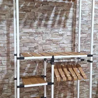 رگال لباس  کمد لباس سفید مشکی  مدل k312|جاکفشی، کمد، دراور|تهران, سنگلج (شاپور)|دیوار