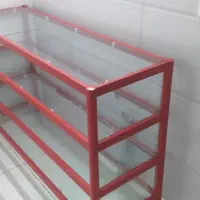 ویترین شیشه ای فلزی