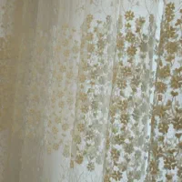 پرده توری با دو شال کناری|پرده، رانر، رومیزی|نهاوند, |دیوار