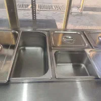 تاپینگ گرم با 6تا بنماری تمام استیل در حد نو