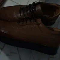 کفش تمام چرم شیک شکلاتی سایز 42|کیف، کفش، کمربند|اردبیل, |دیوار