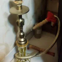 قلیون نو استفاده نشده تنه برنج ضد زنگ