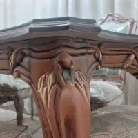 مبل استیل ۷نفره با میز ناهار خوری با۵۰درصد تخفیف