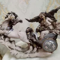 جا میوه‌ای و مجسمه و سینی برنجی فلاکس چای|مجسمه، تندیس، ماکت|ری, فیروزآبادی|دیوار