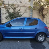 ۲۰۶ تیپ ۵ مدل ۹۶ سالم آبی اطلسی