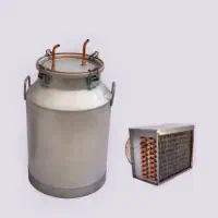 عرق گیر۱۰۰ لیتری و کنداستور خنک کننده