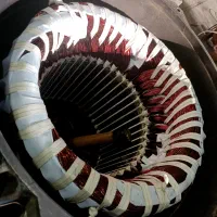 سیم پیچی انواع الکترومورتور های صنعتی|ماشین‌آلات صنعتی|کارون, |دیوار