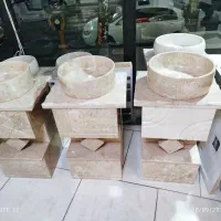 روشویی تمام سنگ براق کد۳۰۰