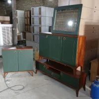 آینه کنسول میز تلویزیون جاکفشی|بوفه، ویترین، کنسول|نسیم‌شهر, |دیوار