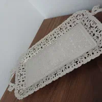 سینی و قندان و خرماخوری سیلور