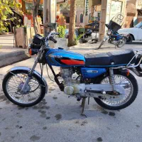 موتور هندا 125 پلاک قدیم