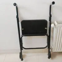 واکر چرخ دار تاشو صندلی دار آکبند (تمام فلزی)|آرایشی، بهداشتی، درمانی|شاهین‌شهر, شهرک پردیس|دیوار