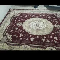 دو عدد قالی زرشکی سالم مخصوص خونه باغ