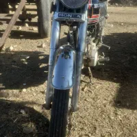 موتور ۱۲۵ چراغ گرد|موتورسیکلت|گهواره, |دیوار