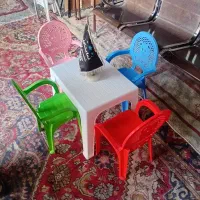 میزپلاستیکی تک (مارک ناصر ) میز کودک میز پذیرایی