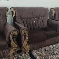 مبل راحتی۷نفره همراه با ۴عدد میز|مبلمان خانگی و میز عسلی|زرند, |دیوار