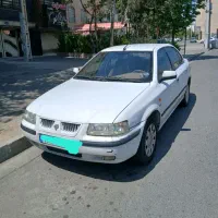 خودرو سمند سفید