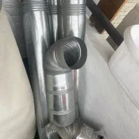 لوله بخاری بزرگ صنعتی