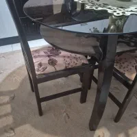 ناهار خوری ۴نفره چوب|میز و صندلی غذاخوری|مشهد, الهیه|دیوار