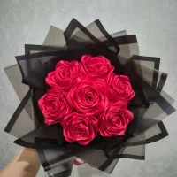 تعدادی دسته گل ربانی هفت شاخه نو