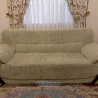 مبل هفت نفره به همراه میز وعسلی|مبلمان خانگی و میز عسلی|قائم‌شهر, |دیوار