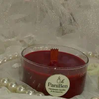 شمع جار تخت و لیوانی