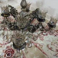 لوستر ۸شعله ،برنجی ،