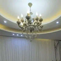 لوستر و کنارسالنی برنز شیک|لوستر و چراغ آویز|اسلام‌‌آباد غرب, |دیوار