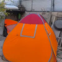 دو عدد چادر مسافرتی سالم در حد نو