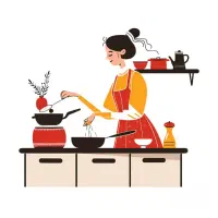 نیازمند خانم جهت پخت غذا و نظافت در خانه فولادشهر