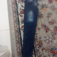 شلوار لی جنس خوب دمپا زیپدار|لباس|نهاوند, |دیوار