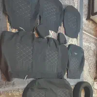 روکش صندلی و دو تا لاستیک