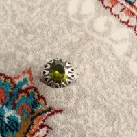 انگشتر نقره زبرجد