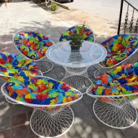 میز صندلی باغی/ مدل بامبو / ارسال فوری|صندلی و نیمکت|کوهسار (البرز), |دیوار