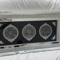 تابلو ون یکاد و چهارقل  آینه کاری|تابلو، نقاشی، عکس|ری, ولی آباد|دیوار