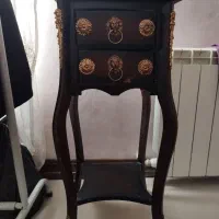 فروش میز تلفن دارای دو کشو کارکرده