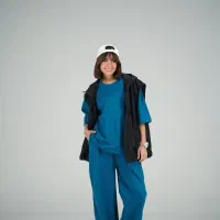 ست تیشرت و شلوار دورس دو نخ پنبه بیسیک|لباس|بندر انزلی, سپه|دیوار