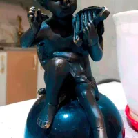 دوعدد مجسمه برنزی سنگین|مجسمه، تندیس، ماکت|نسیم‌شهر, |دیوار