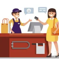 به دوفروشنده خانم جهت شیفت عصر