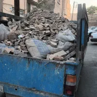 حمل نخاله با نیسان کمپرسی بزرگ