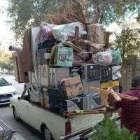 وانت تلفنی اعتماد حمل بار و اثاثیه منزل