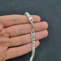 زنجیر نقره مردانه ایتالیایی مدل فرانکو (گردنبند)|جواهرات|تهران, گیشا|دیوار