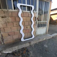 قاب آینه موجی دوبل|آینه|چهاردانگه (تهران), |دیوار