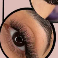 یک مدل جهت اکستنشن مژه