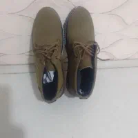 کفش نیم پوت نو چرم مصنوعی دور دوز ۴۲ زیتونی|کیف، کفش، کمربند|مراغه, |دیوار