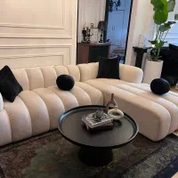 مبل مینیمال ال پارچه ترک (وارداتی) تدی