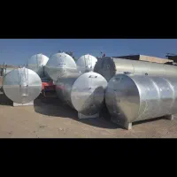 تانکر آب گالوانیزه و مخزن گازوئیل کارخانه و سیلو