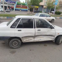 پراید مدل ۹۴ تصادفی