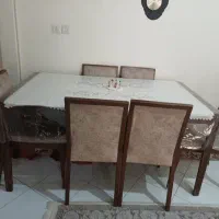 میز نهار خوری 6نفره
